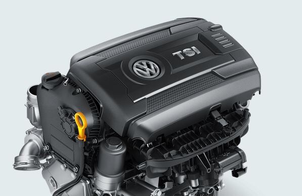 Sell used Golf for cash today - We Buy Sydney Cars - photo showing the vw Golf TSI engine without the car