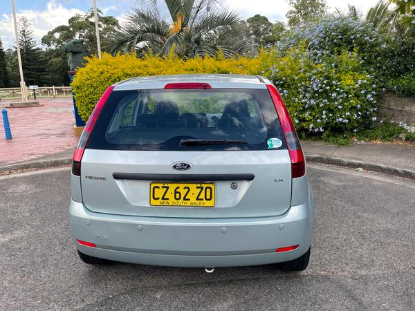 Sell Used Ford Fiesta for Cash! - Photo showing the rear view of a used car that We Buy Sydney Cars purchased today - Call the team in Sydney on 0421101021
